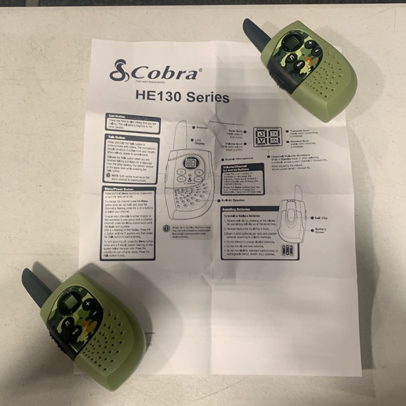 Cobra Hero Series- 2 pack Walkie Talkie Radio for kids - Picture 4 of 5